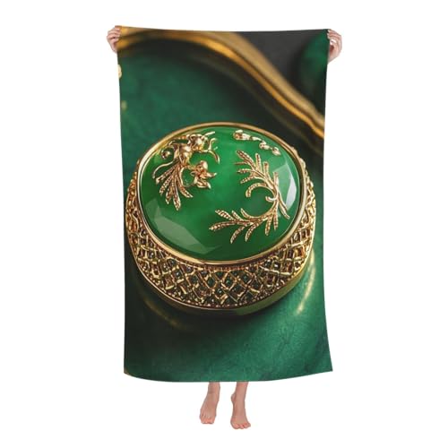 JKASDTRP Schnell trocknendes Strandtuch, weich, saugfähig, Badetuch, sandfrei, Mikrofaser, Pool-Handtuch für Damen und Herren, Camping, Reisen, Schwimmen, 81,3 x 132,2 cm JKASDTRP Schnell trocknendes Strandtuch, weich, saugfähig, Badetuch, sandfrei, Mikrofaser, Pool-Handtuch für Damen und Herren, Camping, Reisen, Schwimmen, 81,3 x 132,2 cm von JKASDTRP