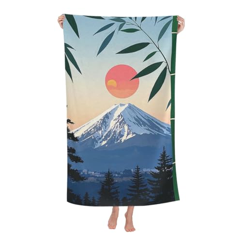 JKASDTRP Schnell trocknendes Strandtuch, weich, saugfähig, Badetuch, sandfrei, Mikrofaser, Pool-Handtuch für Damen und Herren, Camping, Reisen, Schwimmen, 81,3 x 132,2 cm JKASDTRP Schnell trocknendes Strandtuch, weich, saugfähig, Badetuch, sandfrei, Mikrofaser, Pool-Handtuch für Damen und Herren, Camping, Reisen, Schwimmen, 81,3 x 132,2 cm von JKASDTRP