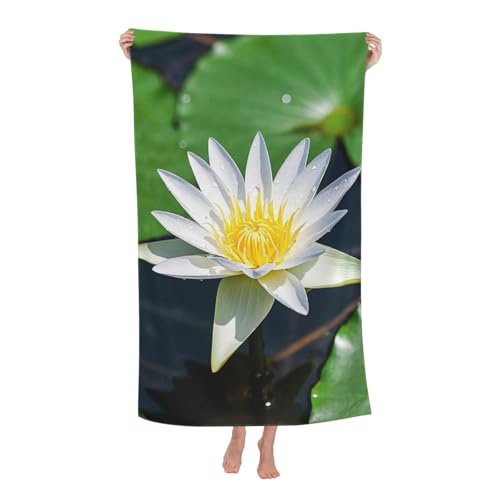 JKASDTRP Schnell trocknendes Strandtuch, weich, saugfähig, Badetuch, sandfrei, Mikrofaser, Pool-Handtuch für Damen und Herren, Camping, Reisen, Schwimmen, 81,3 x 132,2 cm JKASDTRP Schnell trocknendes Strandtuch, weich, saugfähig, Badetuch, sandfrei, Mikrofaser, Pool-Handtuch für Damen und Herren, Camping, Reisen, Schwimmen, 81,3 x 132,2 cm von JKASDTRP