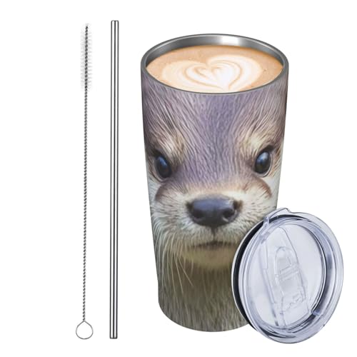 JKASDTRP Thermobecher aus Edelstahl, 590 ml, auslaufsicher, Reise-Kaffeetasse mit Deckel und Strohhalm, 9abafe16b3a3a9df6a8a2101ff6c85c, Trinkbecher, Geschenke für Frauen, Männer, Liebhaber JKASDTRP Thermobecher aus Edelstahl, 590 ml, auslaufsicher, Reise-Kaffeetasse mit Deckel und Strohhalm, 9abafe16b3a3a9df6a8a2101ff6c85c, Trinkbecher, Geschenke für Frauen, Männer, Liebhaber von JKASDTRP