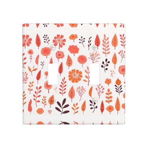 JKDGOJ Dekoratives Wandpaneel mit Blumen- und Baumbild, 11,4 x 11,4 cm, geeignet für Steckdosen, die nicht leicht beschädigt werden JKDGOJ Dekoratives Wandpaneel mit Blumen- und Baumbild, 11,4 x 11,4 cm, geeignet für Steckdosen, die nicht leicht beschädigt werden von JKDGOJ