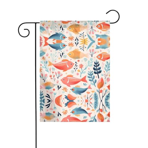 JKDGOJ Gartenflagge mit kleinen Blumen, geeignet für alle Jahreszeiten, 30,5 x 45,7 cm JKDGOJ Gartenflagge mit kleinen Blumen, geeignet für alle Jahreszeiten, 30,5 x 45,7 cm von JKDGOJ