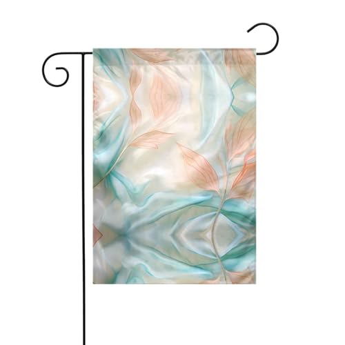 JKDGOJ Glatte Seidenbild, Gartenflagge, für den Außenbereich, geeignet für alle Jahreszeiten, 30,5 x 45,7 cm von JKDGOJ