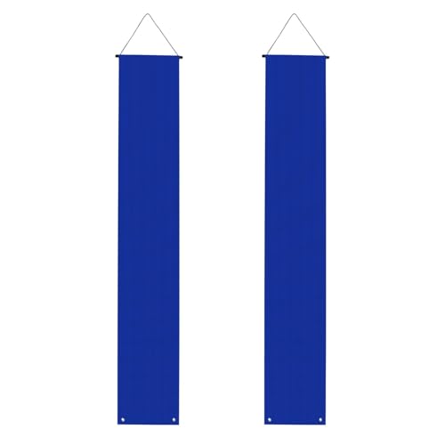 JKDGOJ Königsblaues Bild, Wandbehang, Banner zum Aufhängen, für den Innen- und Außenbereich, 30,5 x 180 cm von JKDGOJ
