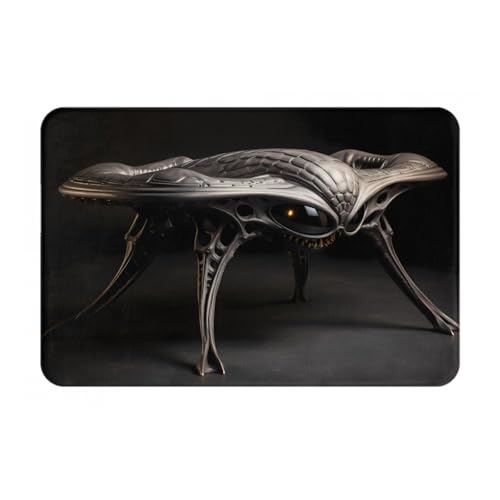JKDGOJ Rutschfeste Bodenmatte, Couchtisch-Drucke für Innen- und Außenbereich, Fußmatten, geeignet für Schlafzimmer und Badezimmer, 40,6 x 61 cm von JKDGOJ