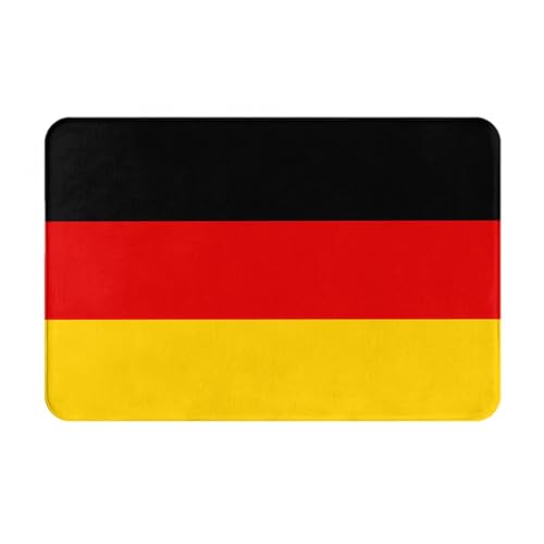 JKDGOJ Rutschfeste Bodenmatte, Motiv: deutsche Flagge, für Innen- und Außenbereich, geeignet für Schlafzimmer und Badezimmer, 40,6 x 61 cm JKDGOJ Rutschfeste Bodenmatte, Motiv: deutsche Flagge, für Innen- und Außenbereich, geeignet für Schlafzimmer und Badezimmer, 40,6 x 61 cm von JKDGOJ
