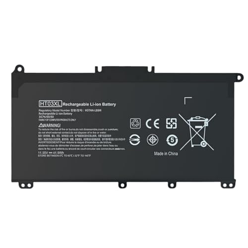 JKDND HT03XL L11119-855 Laptop Akku 11.55V 41.9Wh Kompatibel Mit HP Pavilion 15-DA 15-DB 15-DW 15-CS 15-DY 17-by 17-CA 14-CE 14-CF 14-DF 14-DQ 14-DK Serie von JKDND