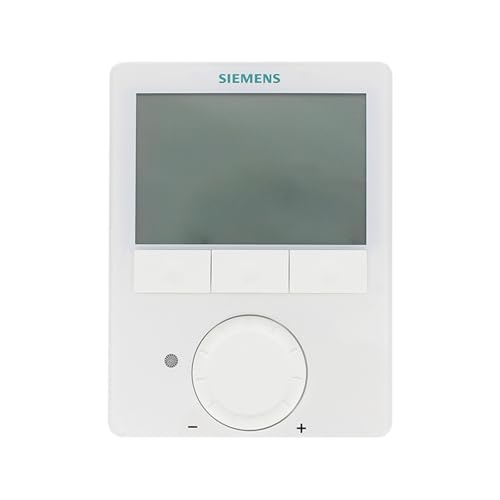 JKDND Kompatibel Mit Siemens RDG100T Raumthermostat Zur Wandmontage Mit LCD Und Integriertem Feuchtigkeitssensor Und Steuerschalter von JKDND