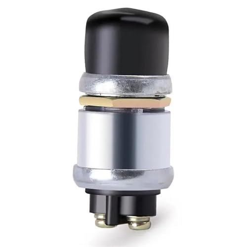 Auto Zündschloss 60A 12V DC Zündstartschalter LKW-Motorstart Wasserdichter Push-Boot-Starterhorn-Ersatzknopfschalter Zündstartschalter von JKELPV