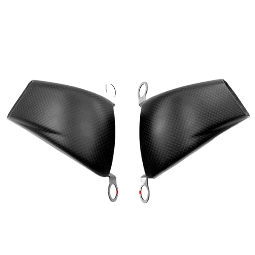 JKELPV Bremssattelkühlung 100MM & 108MM Motorrad Vorne Bremssattel Kühler Abdeckung Luftkanäle Bremse Kühlung Montage Modifizierte Teile(Plain Matte 100MM) von JKELPV
