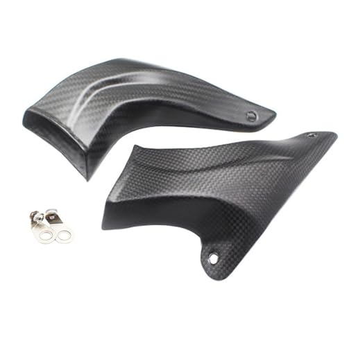 JKELPV Bremssattelkühlung Motorradbremssystem Luftkühlung Passend Für Suzuki Gsxr 1000 Gsxr 600 750 B-King 1300 Carbonfaserkanäle + Montagesatz(Matte Plain) von JKELPV