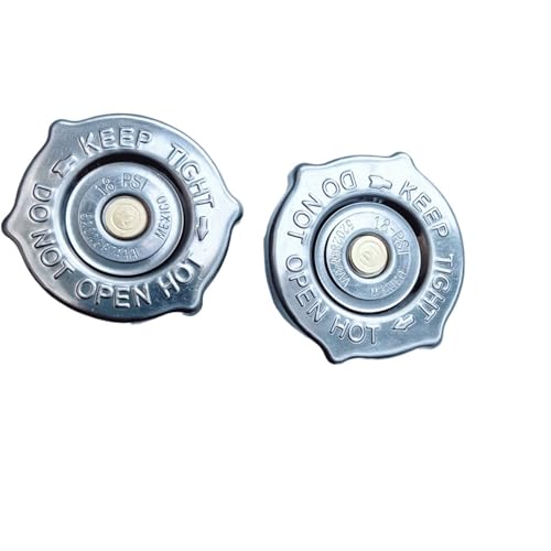 JKELPV Kühlgerät Kühlerdeckel, Wassertankdeckel 55116901AA, 52028974AA. Passend Für: 2.0L, 2.4L, 2.7L, 3.0L, 3.0L, 3.6L, 4.0L. Passend Für Jeep Grand Cherokee. Kühler(2PC) von JKELPV