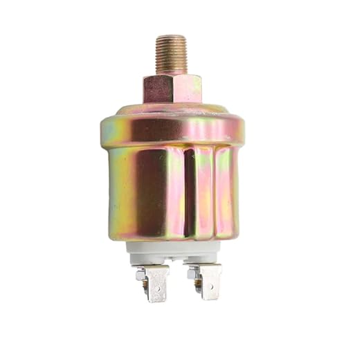 JKELPV Sensor 2 Pins Generator Öldrucksensor 3015237 1/8 NPT 10mm WK Alarmschalter für VDO Dieselmotor von JKELPV