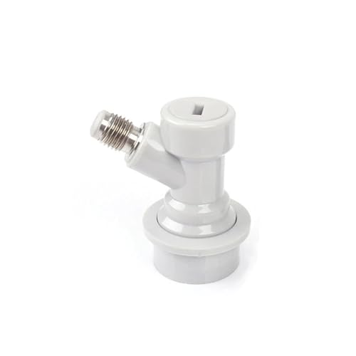 JKELPV bierbrauset Bier Fass Stecker Dispenser Ball Lock Fass Trennen Flüssigkeit/Gas Anschlüsse 1/4'' Für Ball Lock Fass Swivel Mutter Heimbrausystem(Gas Thread) von JKELPV