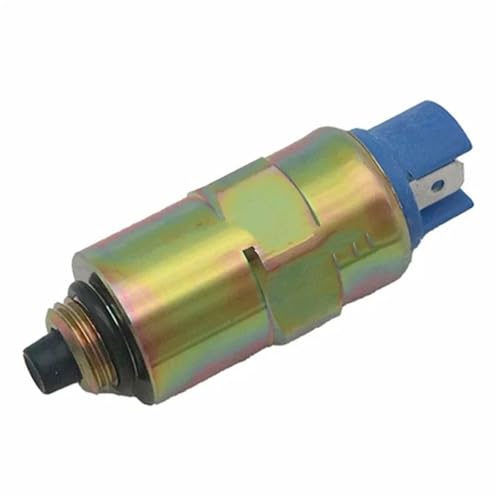 Magnet 12/24V 7167-620C Kraftstoff Abschaltung Pumpe Magnet Fit Für Cav Dpa Dps Perkins HPS103 7185-900T 7185-900P 26420472 7167-620D Abschaltmagnetventil(24V) von JKELPV