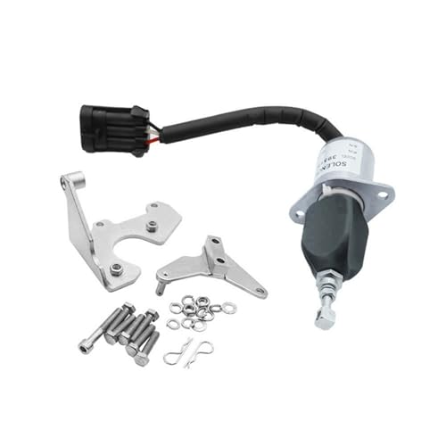 Magnet 12V Kraftstoffabschaltmagnet PlasticFit Passend für Cummins Passend für Dodge 5.9L 8.3L Motor Passend für Ford Freightliner Abschaltmagnetventil Magnet 12V Kraftstoffabschaltmagnet PlasticFit Passend für Cummins Passend für Dodge 5.9L 8.3L Motor Passend für Ford Freightliner Abschaltmagnetventil von JKELPV