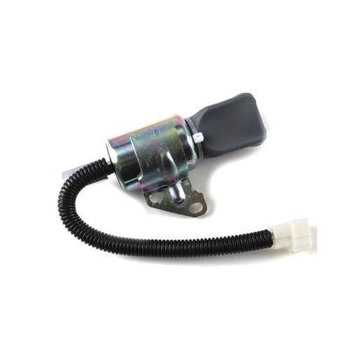Magnet 12V Kraftstoffabschaltung/Abschaltung Magnetventil Passend für Kubota D722 D902 Z482 1756ES-12SUC5B1S5 SA-5176-12 Teile Abschaltmagnetventil Magnet 12V Kraftstoffabschaltung/Abschaltung Magnetventil Passend für Kubota D722 D902 Z482 1756ES-12SUC5B1S5 SA-5176-12 Teile Abschaltmagnetventil von JKELPV