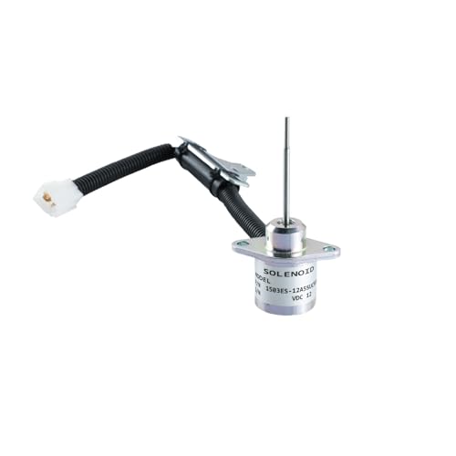 Magnet 1503ES-12A5SUC9SLC24 1G820-60022 SA-5156-12 Kraftstoffabschaltmagnet Passend für Kubota-Motor D722 D782 KX41 U15 12VDC Abschaltmagnetventil von JKELPV