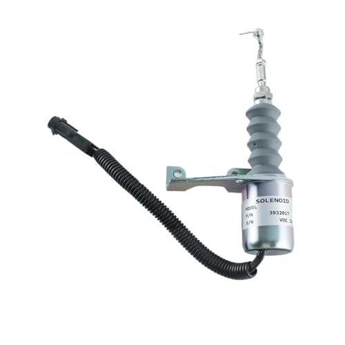 Magnet Kraftstoffabschaltmagnet 12VDC 3932017 SA-3742-12 Passend für Deutz Passend für Bosch RSV-Magnetspulen-Stoppmagnet Abschaltmagnetventil von JKELPV