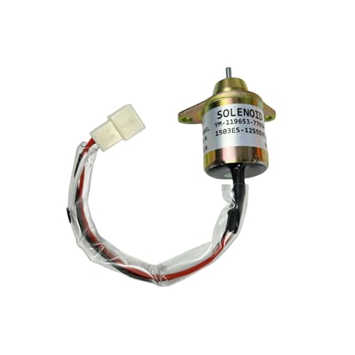 Magnet Kraftstoffabschaltungsmagnet 129486-77952 119653-77950 YM119653-77950 Passend für STNE72 STNA72 Motor Abschaltmagnetventil Magnet Kraftstoffabschaltungsmagnet 129486-77952 119653-77950 YM119653-77950 Passend für STNE72 STNA72 Motor Abschaltmagnetventil von JKELPV