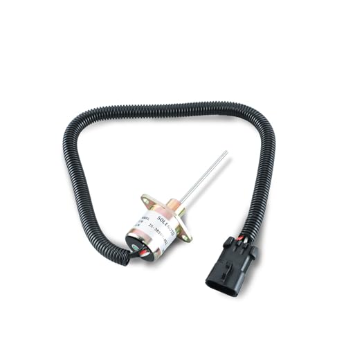 Magnet Passend für Kubota V2203DI Carrier Vvector 1800 1503ES-12A5SUC9SCC28 12V Kraftstoffabschaltmagnet 25-38109-05Z SA-5019 Abschaltmagnetventil von JKELPV