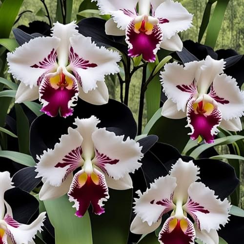 KäLtebestäNdige Cymbidium-Orchideen, Fensterbank- Und Topfdekoration, Geeignet FüR Frauen, MäNner, Kinder Und AnfäNger-5 Zwiebeln-I von JKFBNGIUJR