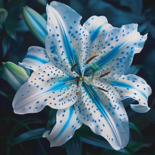 Lilienzwiebeln, MehrjäHrige Und Winterharte Blumenzwiebeln, Gemischte Sorten FüR Garten Und Topf-4 Zwiebeln-I von JKFBNGIUJR