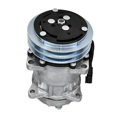 24-V-Klimakompressor, kompatibel mit Volvo-Bagger EC210B EC135B EC160B EC180B EC140B EC240B 14518640 VOE14518640 von JKFMCD