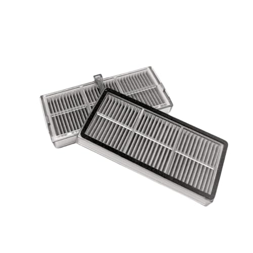 Staubsauger-Ersatzteile Gummi Haupt-/Haarschnitt-/Seitenbürstenfilter Mopplappen ， kompatibel mit Mijia M40(HEPA Filter 2pc) von JKFMCD