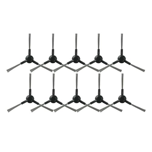 Staubsauger-Ersatzzubehör, Hauptseitenbürstenfilter, Mopp-Staubbeutel, kompatibel mit Dreame L10s Pro Ultra Heat(10pcs Side brush) von JKFMCD