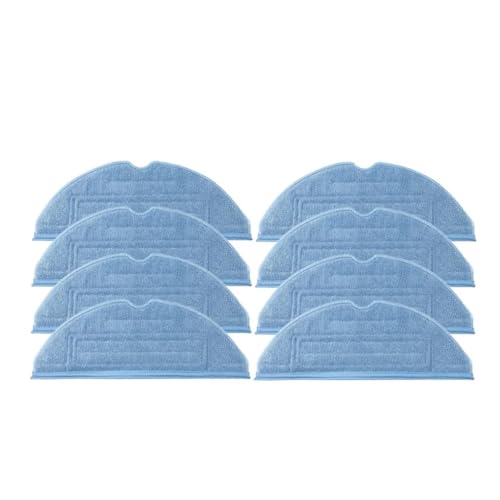 Staubsaugerzubehör, Hauptbürstenabdeckung, Hepa-Filter, Wischpad, Ersatzteile, kompatibel mit Roborock T7S T7S Plus(8 mop cloth) von JKFMCD