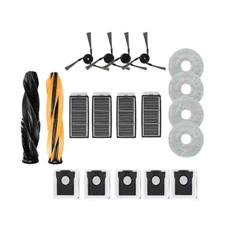Staubsaugerzubehör Bürstenfilter Mopptuchbeutel, Kompatibel for Dreame X50 Ultra(19 As shown) von JKFMCD