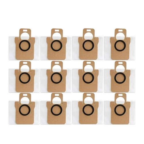 Staubsaugerzubehör Hauptbürste Seitenbürste Hepa-Filter Wischtuch Staubbeutel ， Kompatibel for Xiaomi X20 Max(12 dust bag) von JKFMCD