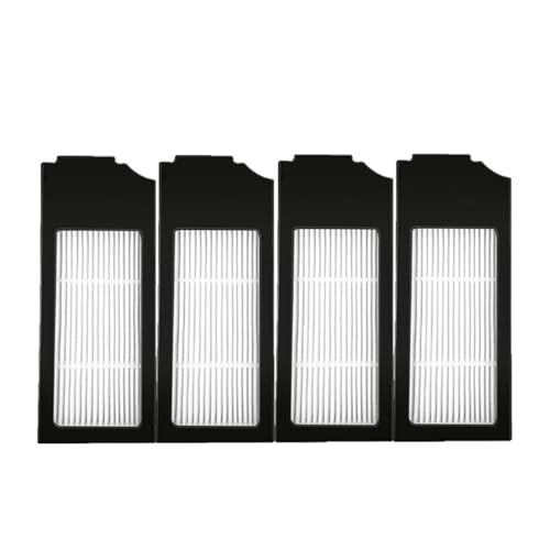 Staubsaugerzubehör Mopp-Staubbeutel Hepa-Filter Hauptseitenbürste Mülleimer, kompatibel for Ecovacs T10 OMNI(4pcs filter) von JKFMCD