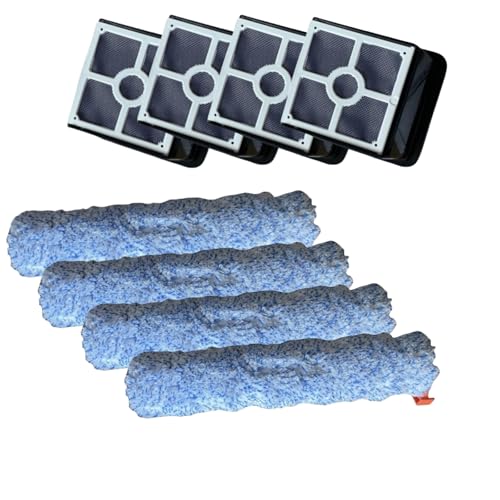Staubsaugerzubehör Rollenbürste HEPA-Filter Zubehör, kompatibel for ILIFE W90(8pcs As shown) von JKFMCD