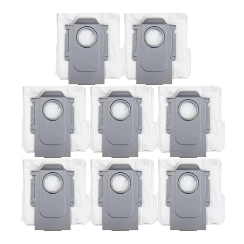 Staubsaugerzubehör Staubbeutel, Kompatibel for Roborock P10 A7400RR(8pcs) von JKFMCD