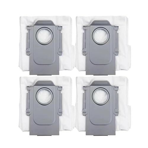 Staubsaugerzubehör Staubbeutel, kompatibel mit Roborock S8 MaxV Ultra(4pcs) von JKFMCD