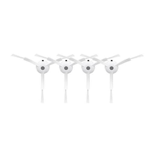 Staubsaugerzubehör Staubbeutel Hauptseitenbürste Hepa-Filter Mopptücher Ersatz, kompatibel for Roborock Q Revo MaxV(4 Side brush-W) von JKFMCD