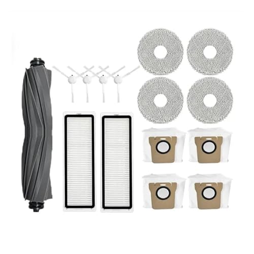 Staubsaugerzubehör Staubsaugerbeutel Moppfilter for Staubsauger-Reinigungsbürste, kompatibel mit Dreame S10(15pcs As shown) von JKFMCD