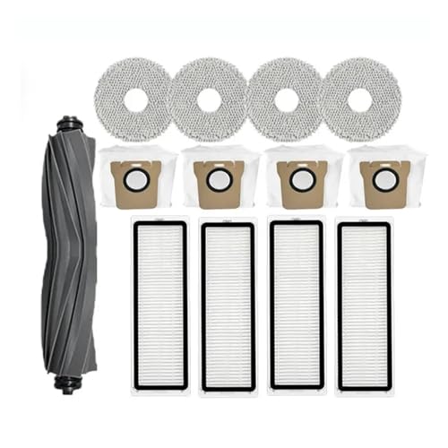 Staubsaugerzubehör Staubsaugerbeutel Moppfilter for Staubsauger-Reinigungsbürste, kompatibel mit Dreame S10 Pro(13pcs As shown) von JKFMCD