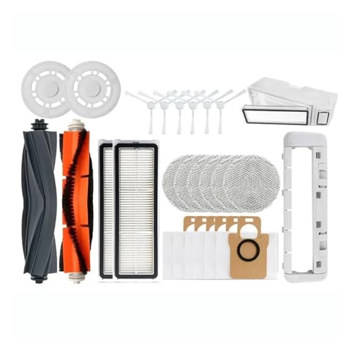 Staubsaugerzubehör Staubsaugerbeutel Moppfilter for Staubsauger-Reinigungsbürste, kompatibel mit Dreame S10 Pro(26pcs As shown) von JKFMCD