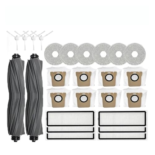 Staubsaugerzubehör Staubsaugerbeutel Moppfilter for Staubsauger-Reinigungsbürste, kompatibel mit Dreame S10 Pro(26pcs As shown-2) von JKFMCD
