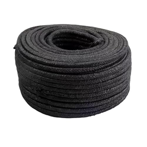 1 Stück flexible Graphit-Geflechtpackung for Pumpen und Ventile – Kompressionsdichtung – anpassbar(6X6*1000mm) von JKFNAGOE
