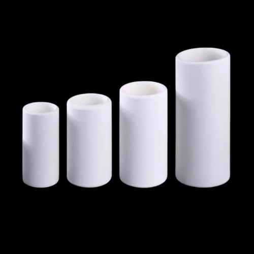 1 Stück hochtemperaturbeständiger Magnesiumoxid-Tiegel – 0,9 bis 1400 ml Fassungsvermögen, zylindrischer MgO-Keramikbecher(D40*118mm*99ml) von JKFNAGOE