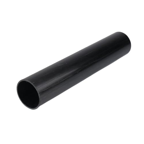2 Stück 500 mm Fiberglasrohre – weiße und schwarze Hohlstäbe, Außendurchmesser 3 mm – 25 mm, leichte und langlebige Hartplastikrohre(Black,7x5x500mm) von JKFNAGOE