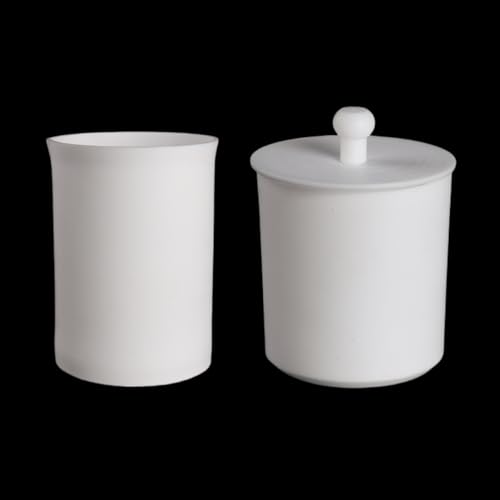 Hochtemperaturbeständiger PTFE-Becher - 1-teiliges Laborinstrument aus Polytetrafluorethylen for chemische Experimente(50ml) von JKFNAGOE