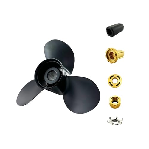 Ersatzteile 14 * 11 kompatibel mit 40 60 75 90 100 115 125 140 P Außenborder Propeller Marine Motor Propeller 3 15 Spline -Zähne von JKGVNCT