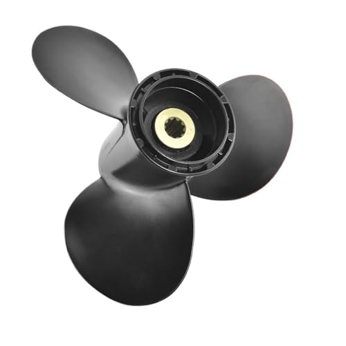Ersatzteile Außenbordpropeller 9 1/4x10 58100-93733-019 kompatibel mit 8 9,9 15 20 P Motor, Aluminiumschraube, 3, 10 Spline, Marine von JKGVNCT