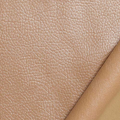 Sofa leder patch selbstklebend Champagnerfarbe50cmX138cm Leder Flicken Aufkleber Patch Repair Lederreparatur Set Leder, Vinyl & Kunstleder Reparieren Kit Für Autositze von JKIYUGFGH