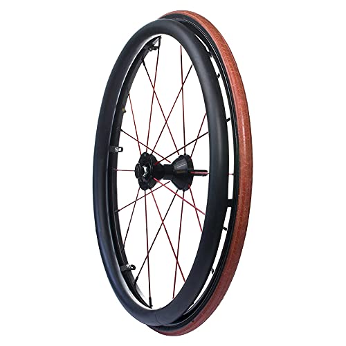 24-Zoll-Rollstuhl-Schubwagen-Ring-Schutzhülle, (EIN Paar), Rollstuhl-Schubrand-Abdeckungen, rutschfeste, verschleißfeste Handschub-Abdeckung von JKLAND